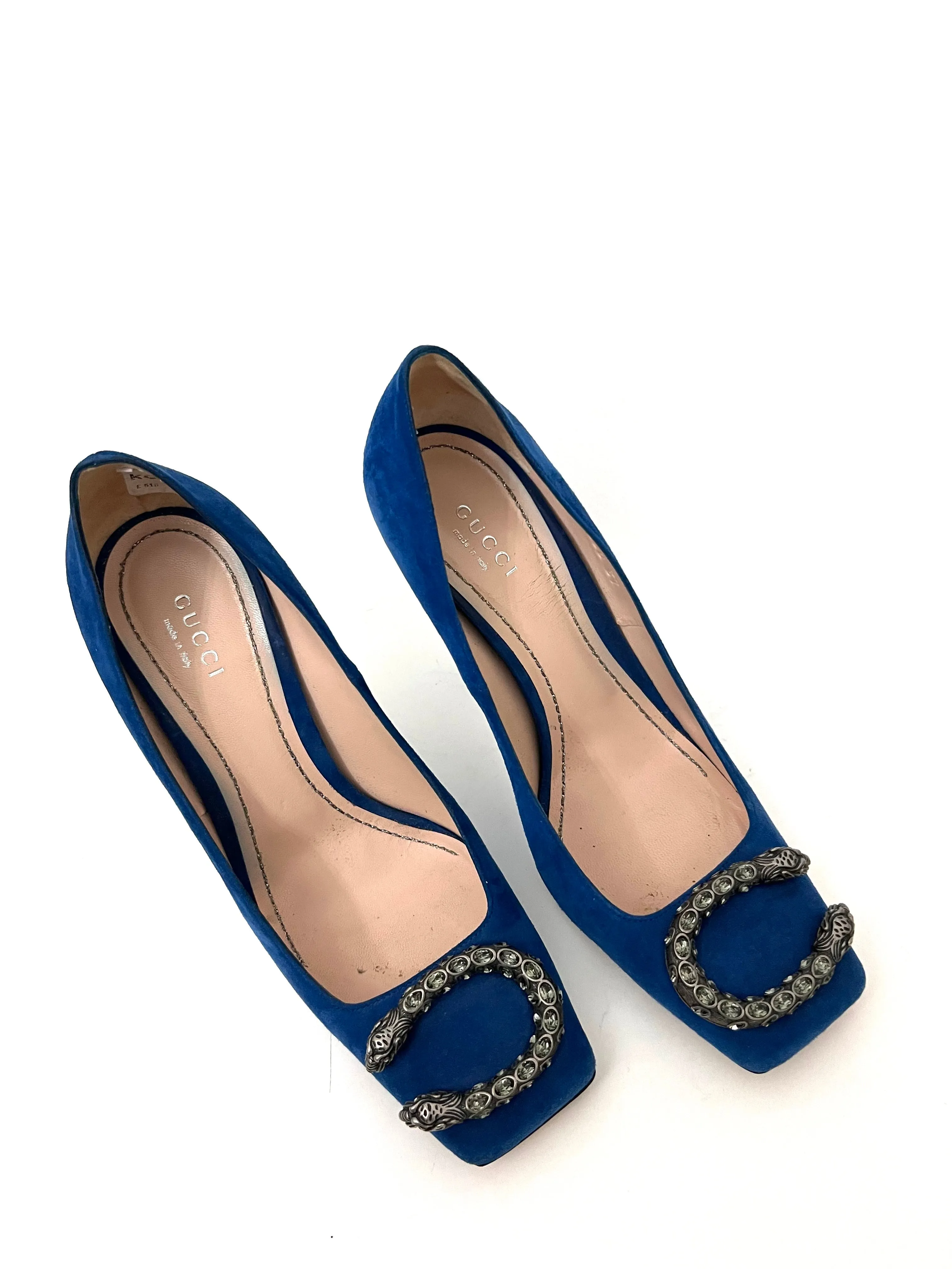 Gucci Dionysus Suede Pump