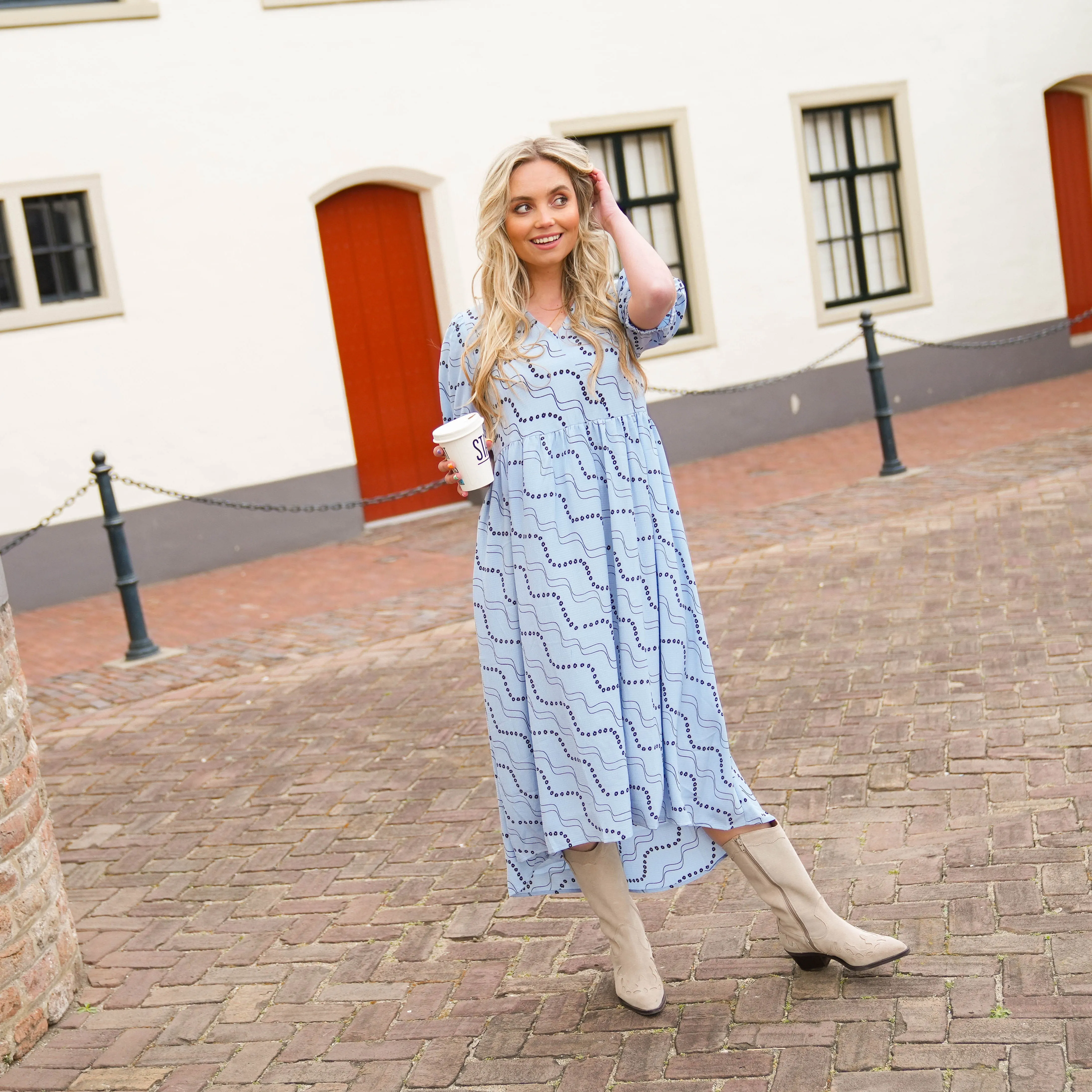 Haisley midi dress
