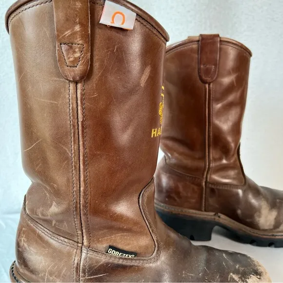 Halls 12” Pull On Waterproof Composite Toe Wellington Boot 620W men’s size 8EE