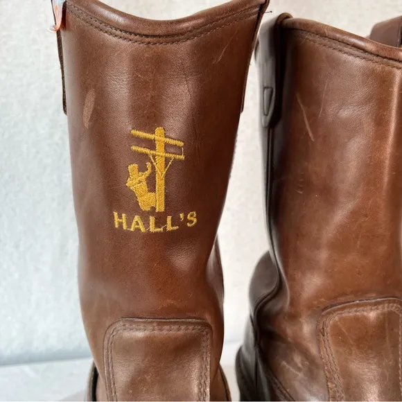 Halls 12” Pull On Waterproof Composite Toe Wellington Boot 620W men’s size 8EE