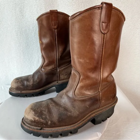 Halls 12” Pull On Waterproof Composite Toe Wellington Boot 620W men’s size 8EE
