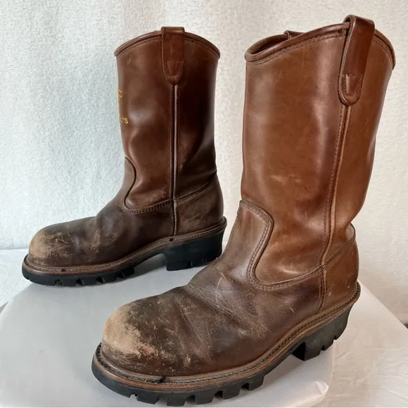 Halls 12” Pull On Waterproof Composite Toe Wellington Boot 620W men’s size 8EE