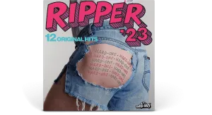 Hard-Ons : Ripper '23 (Pink w Blue Splatter Vinyl)