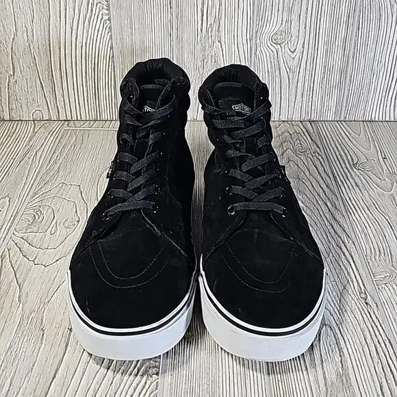 Harley-Davidson Men's Scott Casual Black Leather Sneakers, Size 9.5