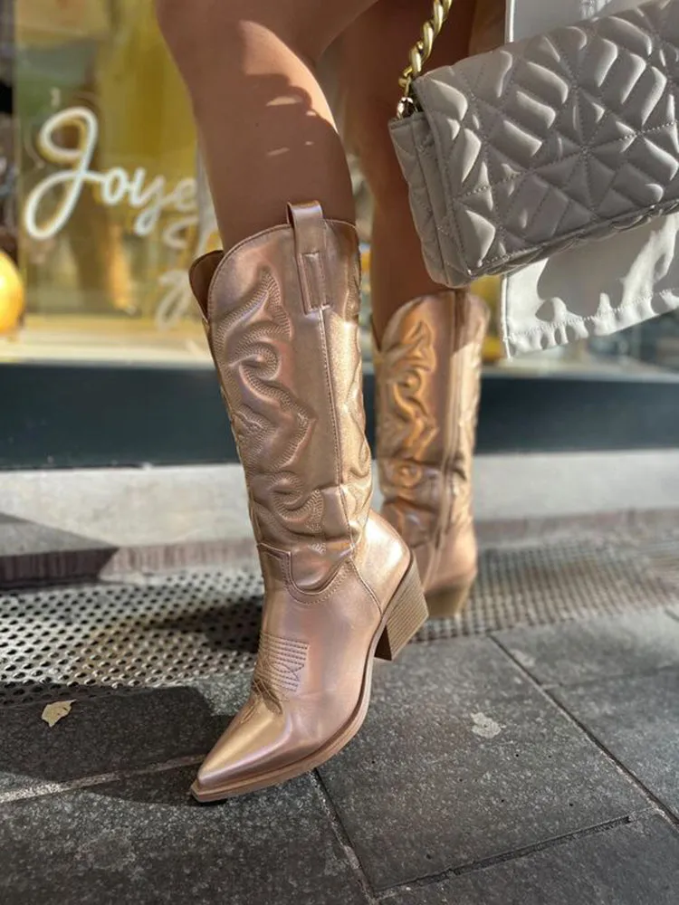 Harlow | Elegant Cowboy Boots