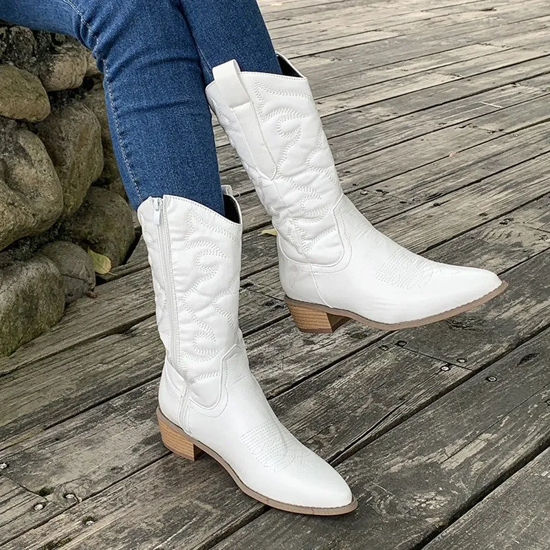 Harlow | Elegant Cowboy Boots