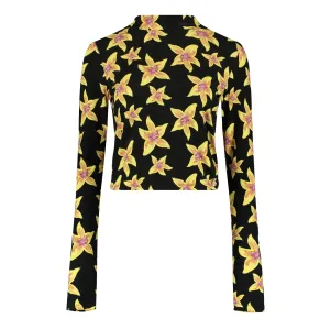Harper & Yve Jeff top cheeky flower yellow