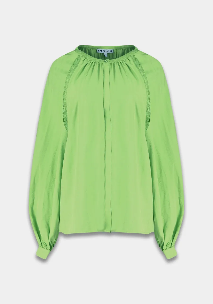 Harper & Yve Yanick blouse green