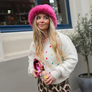 Heartie vest ecru