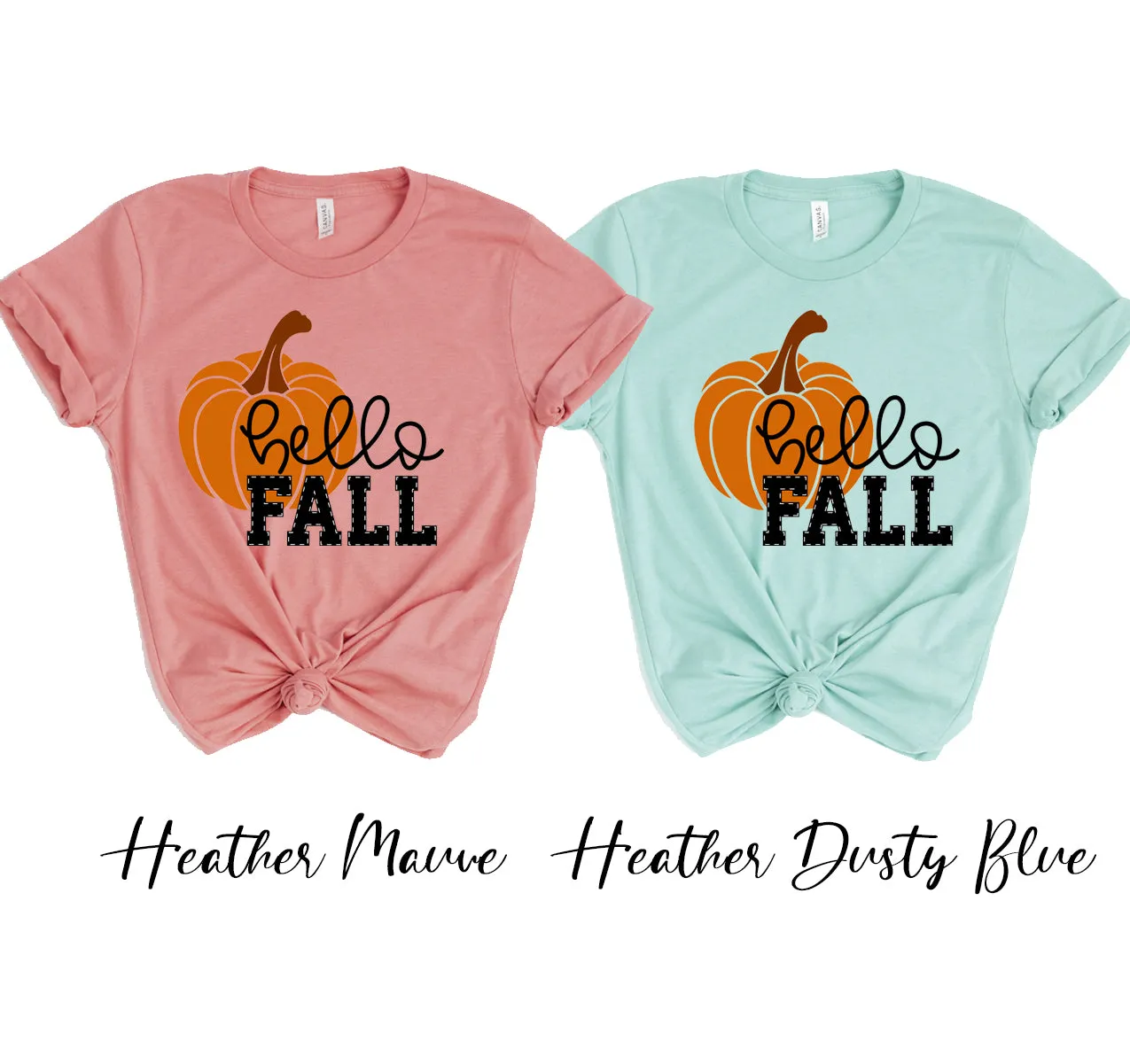 Hello Fall Pumpkin T-shirt