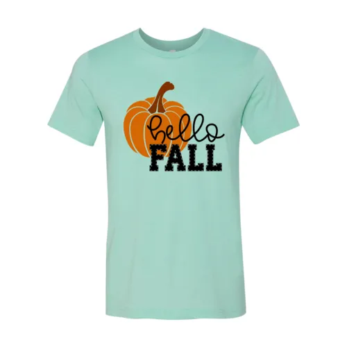 Hello Fall Pumpkin T-shirt