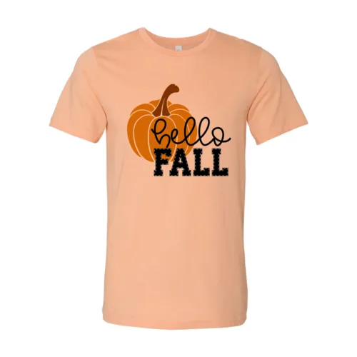 Hello Fall Pumpkin T-shirt
