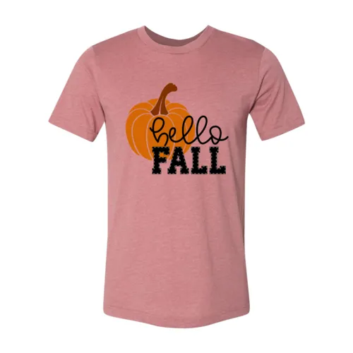 Hello Fall Pumpkin T-shirt