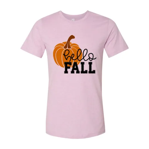 Hello Fall Pumpkin T-shirt