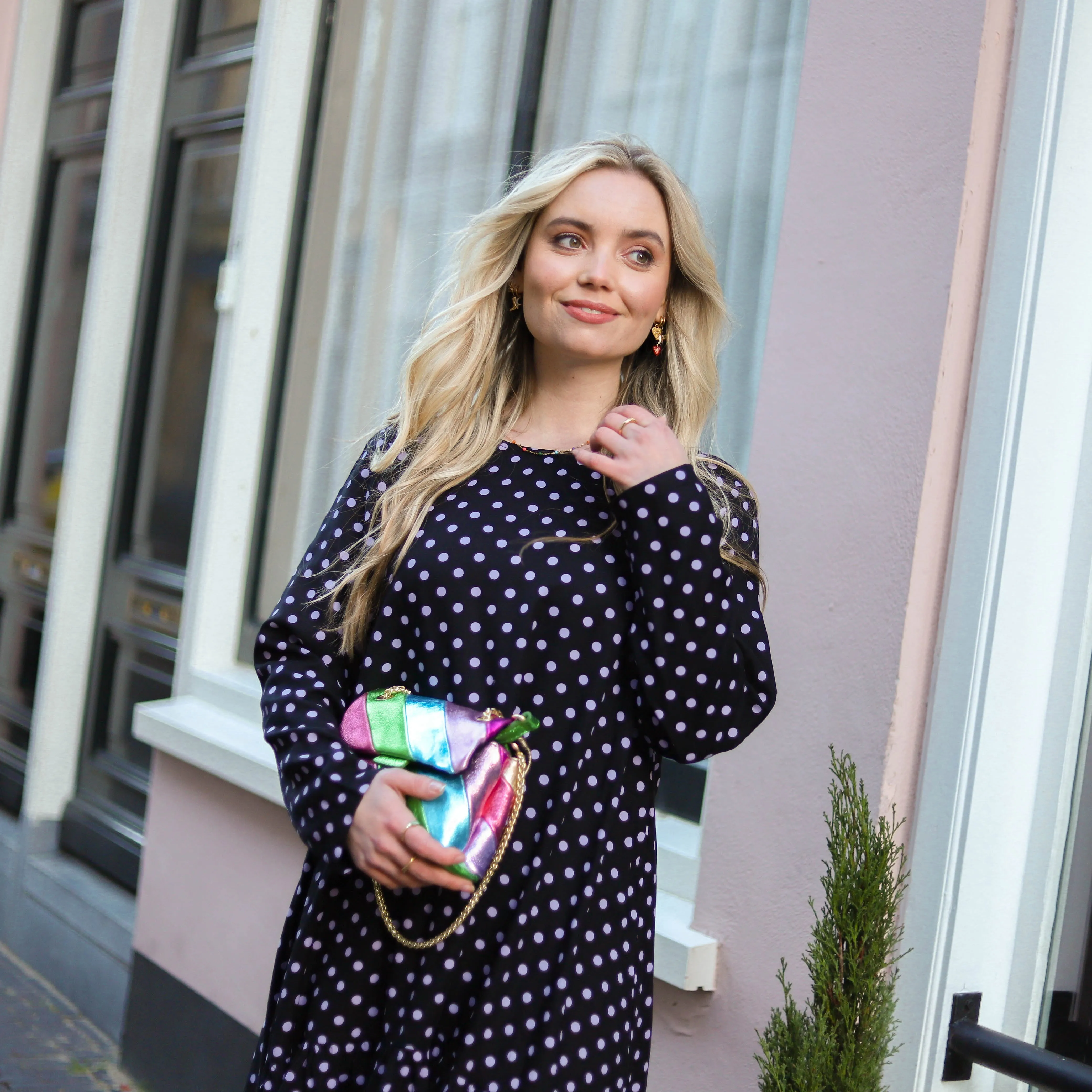 Henrietta jurk stippen
