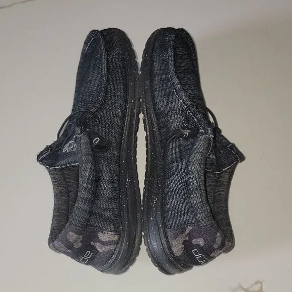 Hey Dude Wally Stretch Midnight Bunker Loafer Shoes Size Men's 11