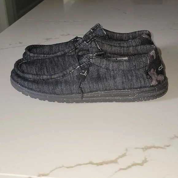 Hey Dude Wally Stretch Midnight Bunker Loafer Shoes Size Men's 11