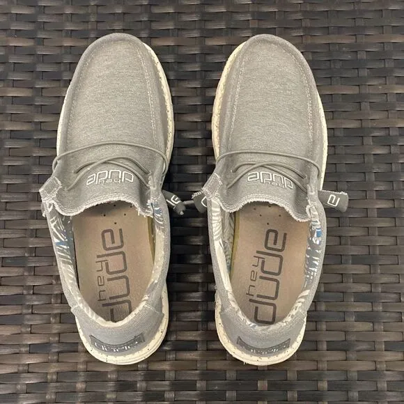 Hey dudes shoes, Wally stretch iron men’s size 10