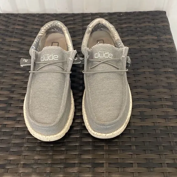 Hey dudes shoes, Wally stretch iron men’s size 10