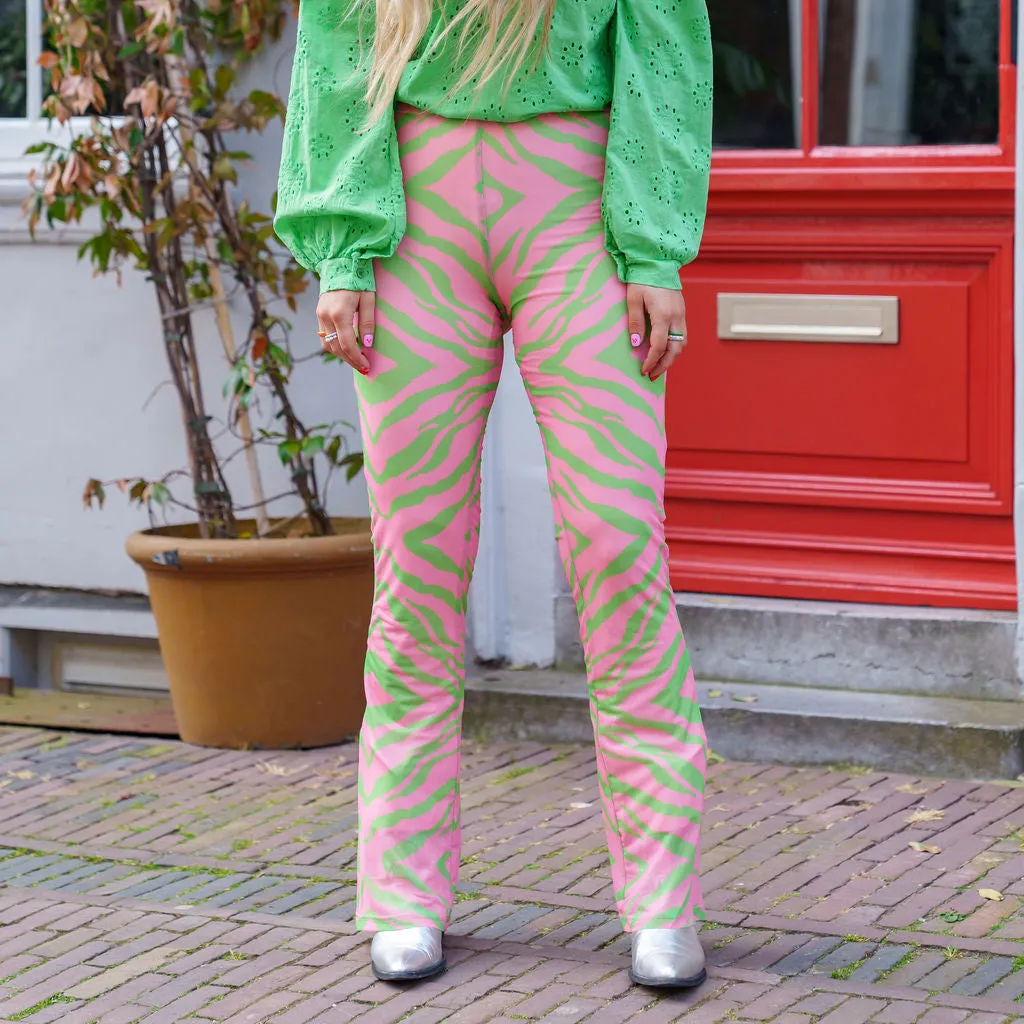 Hunkọn Dream World Art print Elanor flared legging