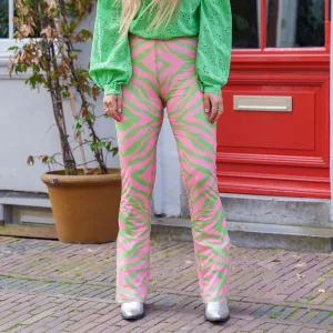 Hunkọn Dream World Art print Elanor flared legging