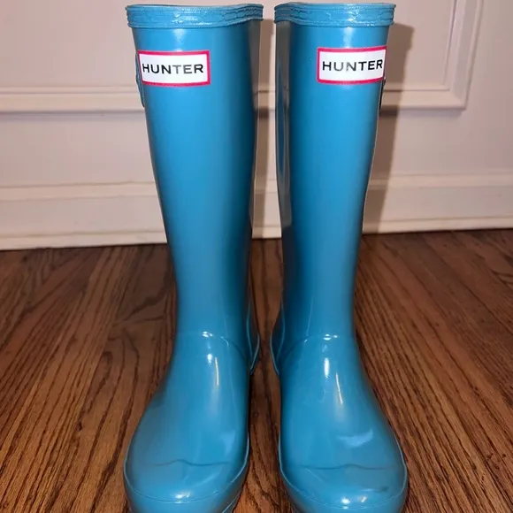 Hunter Big Kids Original Gloss Rain Boots, Size 2