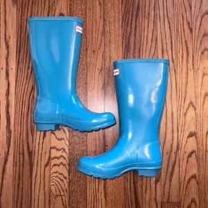 Hunter Big Kids Original Gloss Rain Boots, Size 2