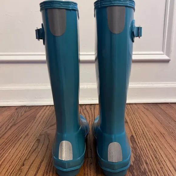 Hunter Big Kids Original Gloss Rain Boots, Size 2