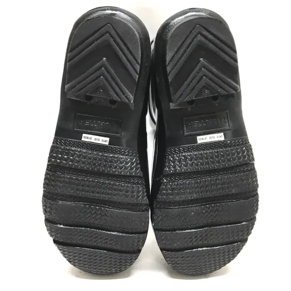 Hunter Original Kids Gloss Rain Boots Black Size 1