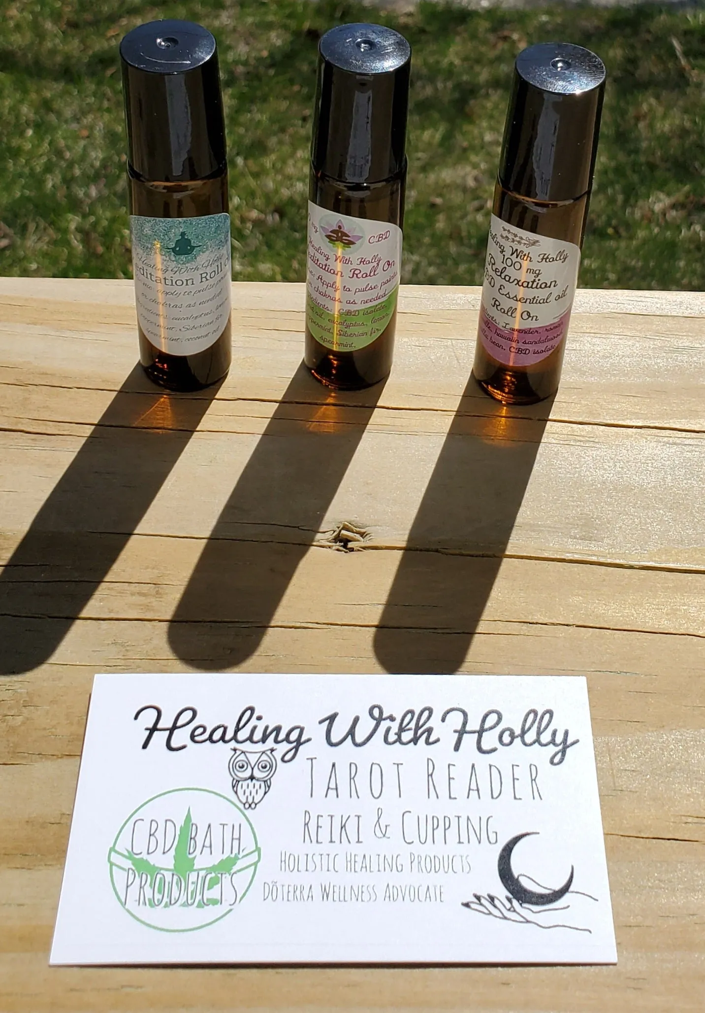 H.w.H. - Hemp Essential Oil Roll ons (Meditation, Relaxation, Pain / Inflammation)