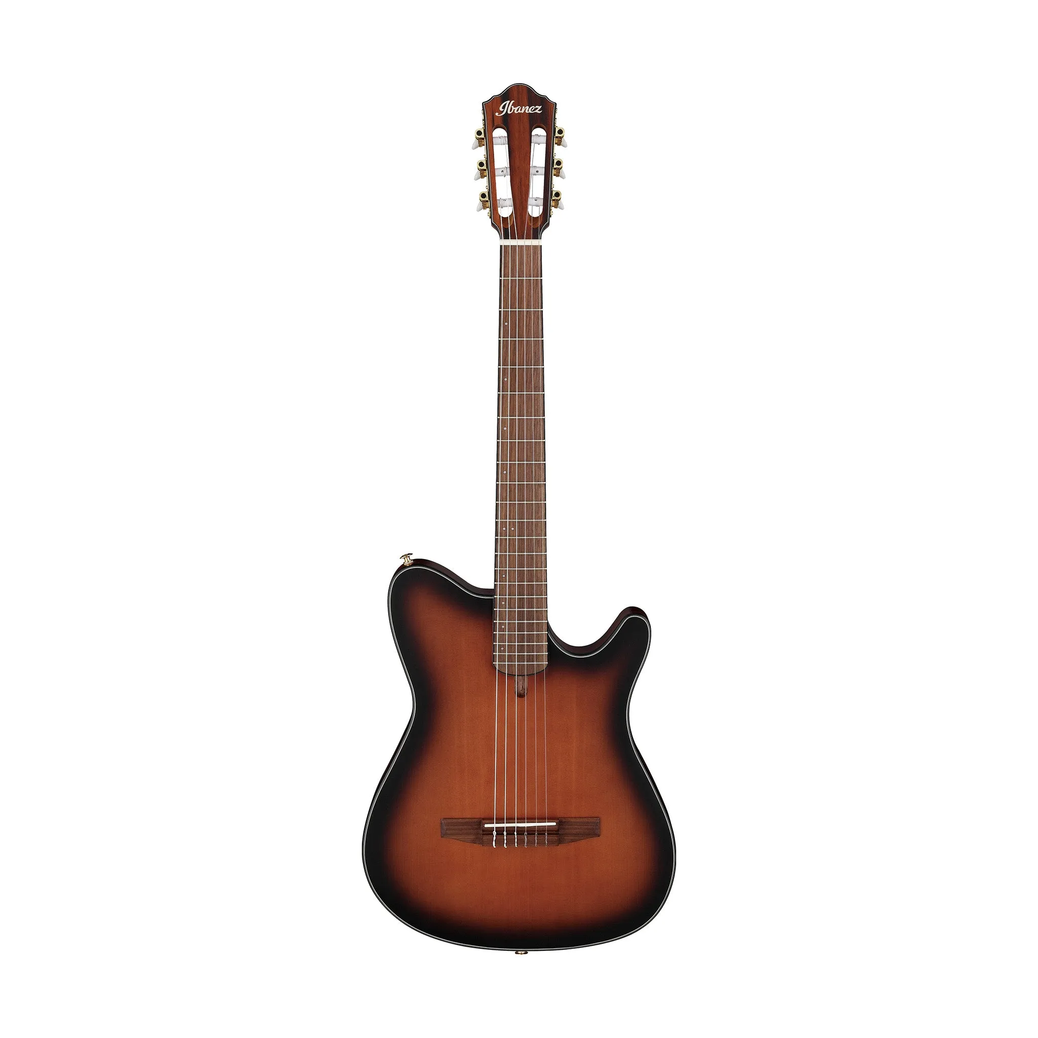 Ibanez FRH10N-BSF Acoustic-Electric Guitar, Brown Sunburst Flat