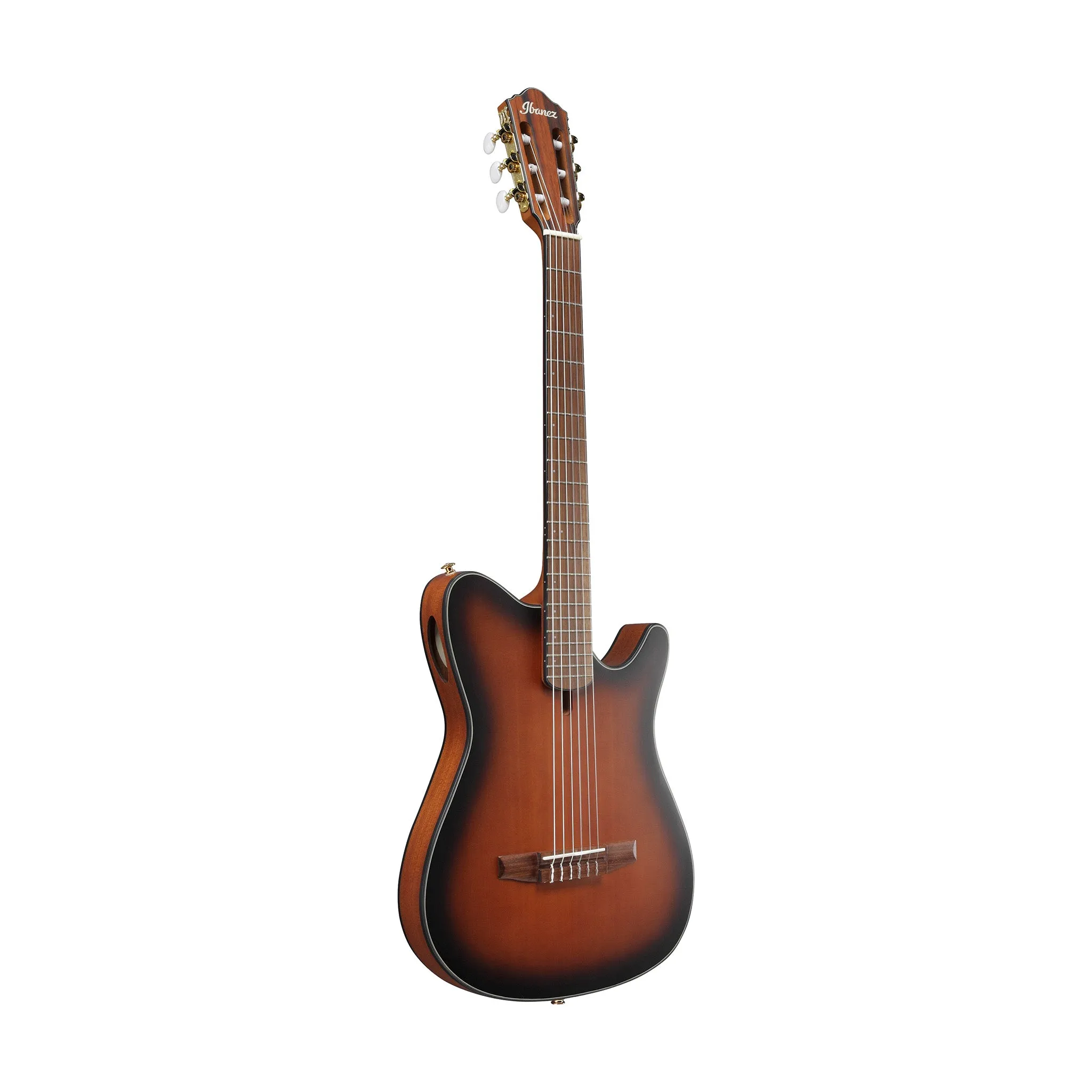 Ibanez FRH10N-BSF Acoustic-Electric Guitar, Brown Sunburst Flat