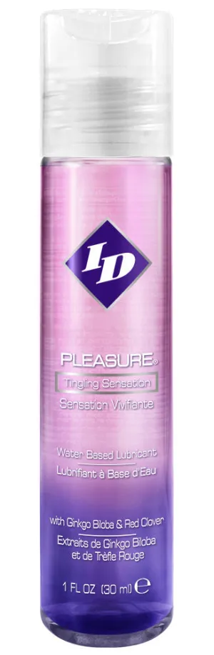 ID Pleasure - Glijmiddel op Waterbasis - Geeft Tintelend Gevoel
