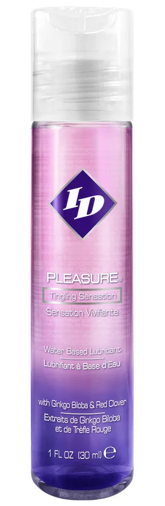 ID Pleasure - Glijmiddel op Waterbasis - Geeft Tintelend Gevoel