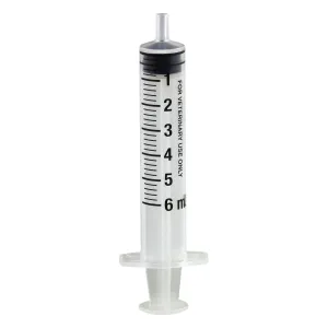Ideal luer slip syringe 6ml (5/pack | 100/box)