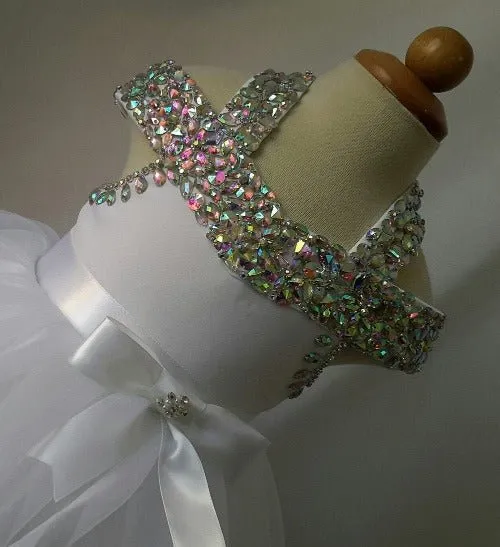 Infant/toddler/baby glitz Girl's BabyDoll Pageant Dress for birthday,bridal