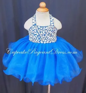 Infant/toddler/baby/children/kids Girl's Baby Doll Pageant Dress
