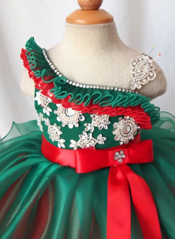 Infant/toddler/baby/children/kids Girl's Baby Doll Pageant Dress