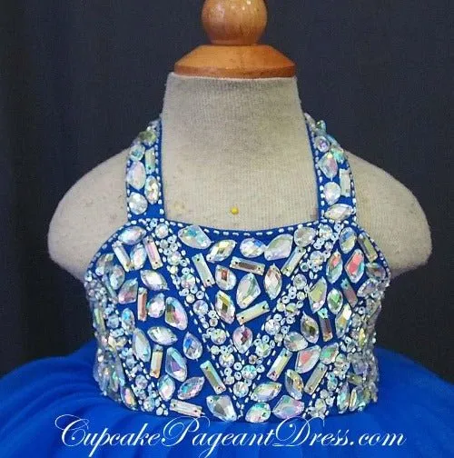 Infant/toddler/baby/children/kids Girl's Baby Doll Pageant Dress