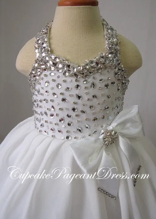 Infant/toddler/baby/children/kids Girl's glitz Pageant evening/prom Dress/clothing