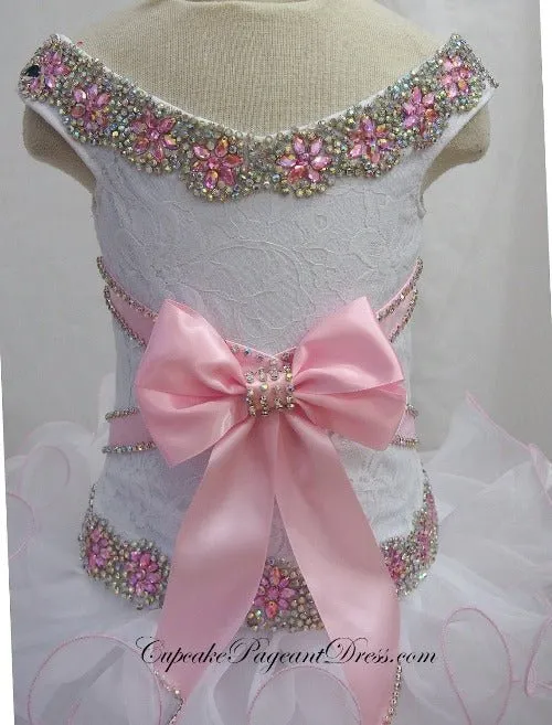Infant/toddler/baby/children/kids Girl's Jennifer Wu Pageant Dress 1~4T G206