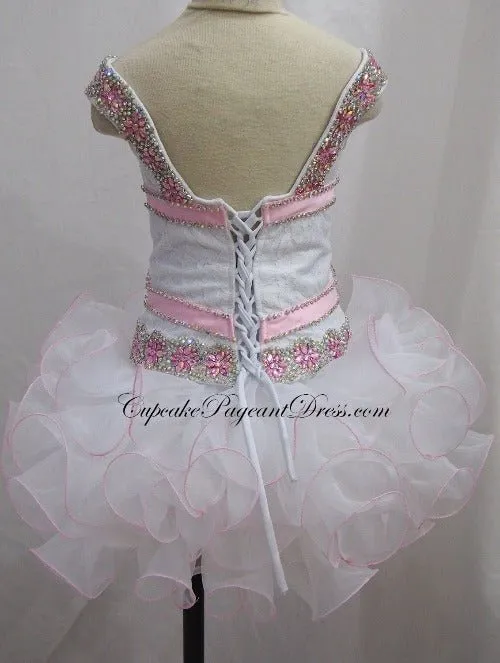 Infant/toddler/baby/children/kids Girl's Jennifer Wu Pageant Dress 1~4T G206