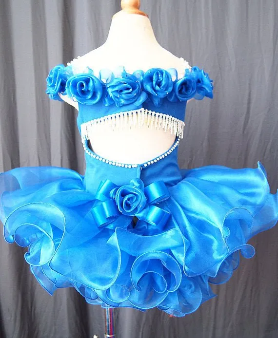 Infant/toddler/baby/children/kids Girl's Pageant Dress 1-4T G007-1