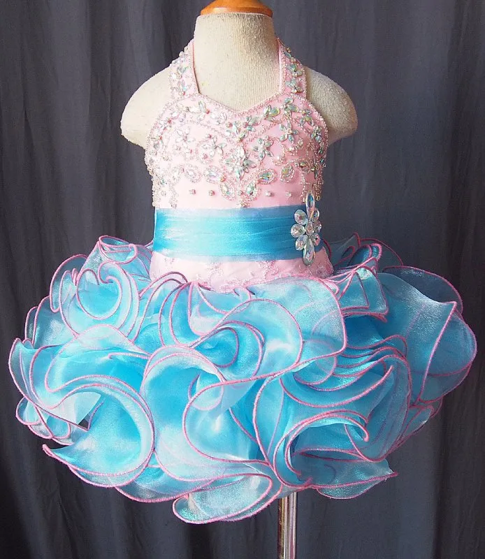 Infant/toddler/baby/children/kids Girl's Pageant evening Dress for birthday,wedding,bridal,gift,party, 1-4T G073-1