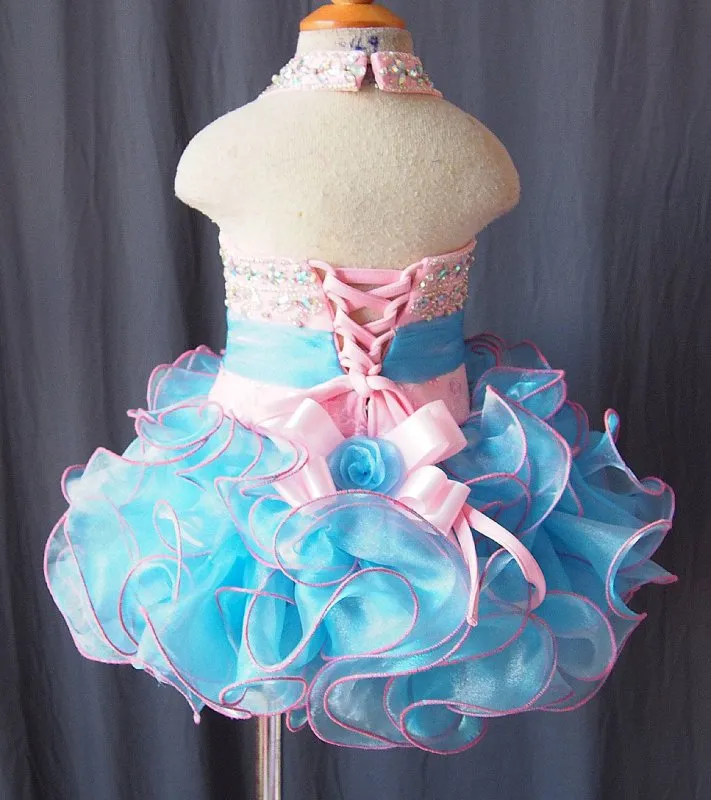 Infant/toddler/baby/children/kids Girl's Pageant evening Dress for birthday,wedding,bridal,gift,party, 1-4T G073-1