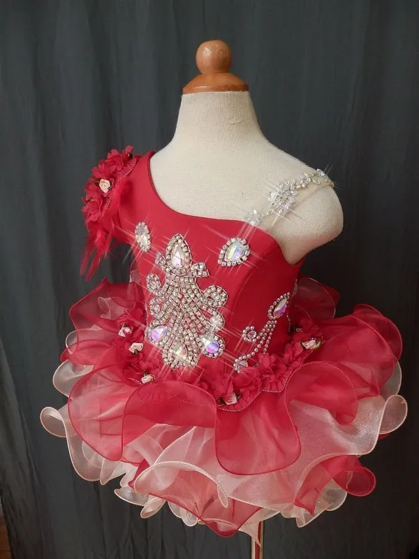 Infant/toddler/baby/children/kids Girl's Pageant gown for birthday,wedding,bridal,gift,party G019