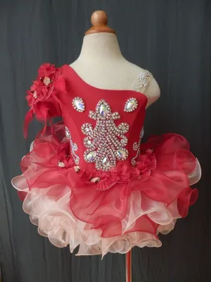 Infant/toddler/baby/children/kids Girl's Pageant gown for birthday,wedding,bridal,gift,party G019