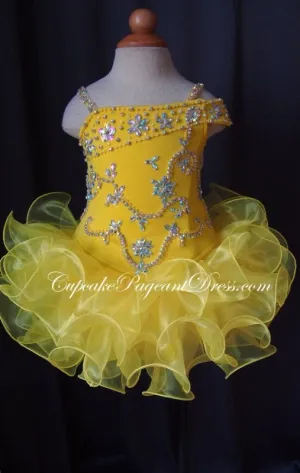 Infant/toddler/baby/children/kids glitz Girl's Jennifer Wu Pageant Dress/clothing 1~4T