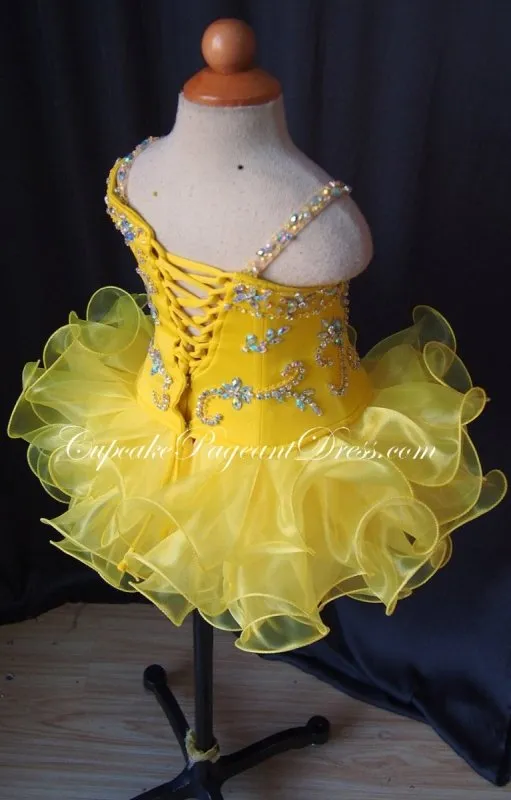 Infant/toddler/baby/children/kids glitz Girl's Jennifer Wu Pageant Dress/clothing 1~4T