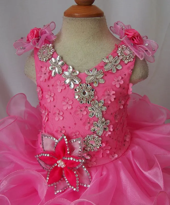 Infant/toddler/baby/children/kids glitz Girl's Pageant Dress For Gift, 1~5T G186